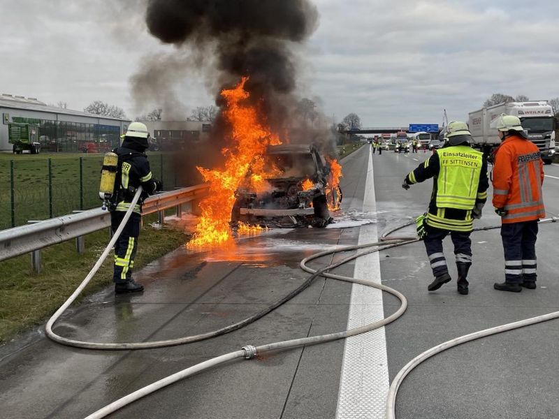 Kraftfahrzeugbrand klein (FK1)